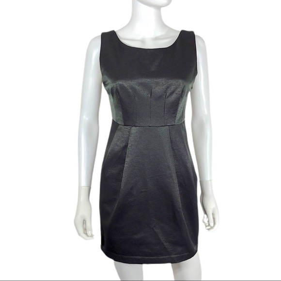 C.Luce  Iridescent Gray Fit & Flare Dress - Picture 1 of 8